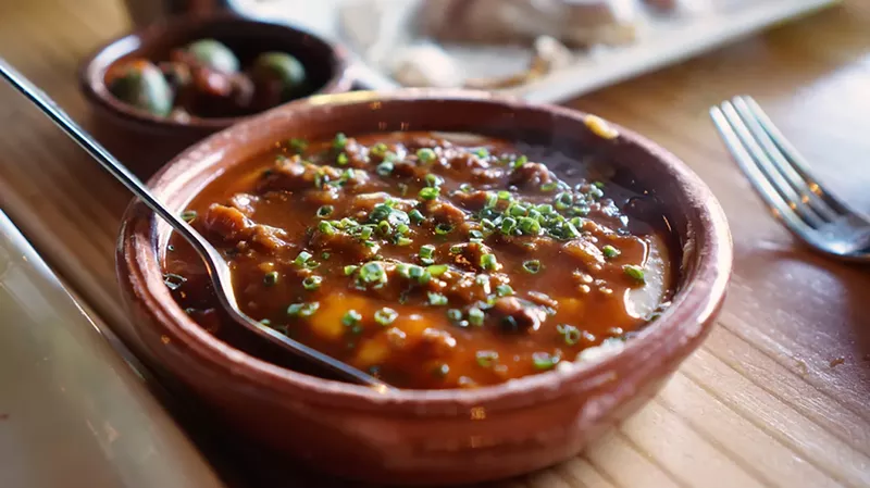 Image: Macchialina's creamy polenta.