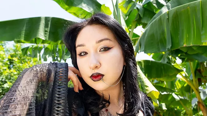 Goth person Dzhuliana Khalilova
