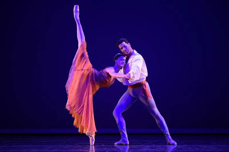 Image: Milwaukee Ballet dancers Marize Fumero and Arionel Vargas will perform at the International Ballet Festival of Miami’s gala performances on August 12 and 13.