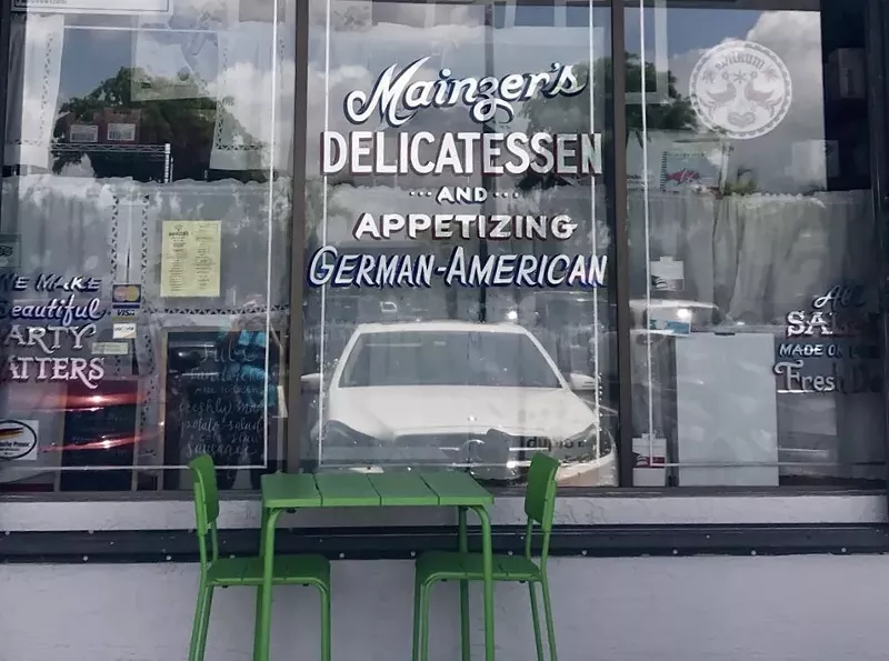 Image: The only remaining German deli in Miami, Mainzer's Delicatessen, has served Pinecrest with sausages, sandwiches, and European groceries for over 50 years.
