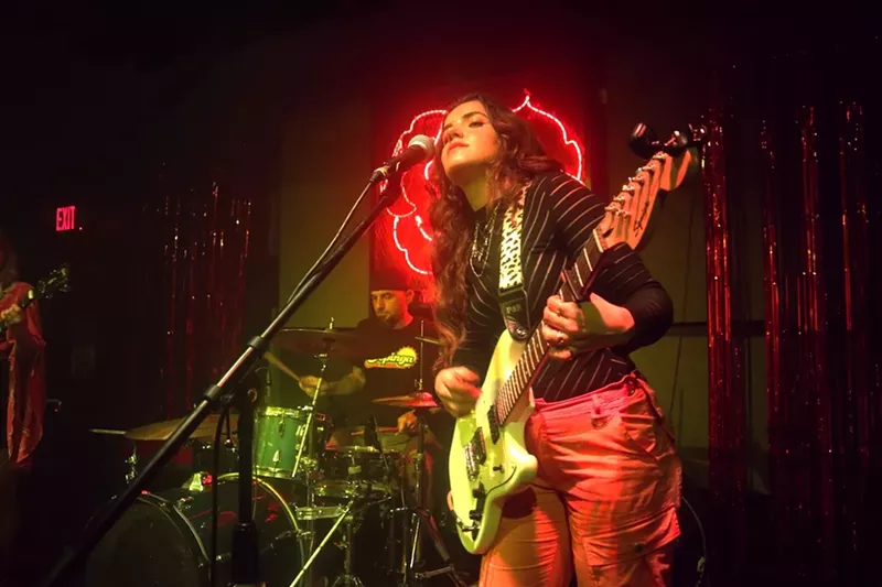 Image: It had been a dream for Vanesa Perez (AKA Viper) to perform at Las Rosas.