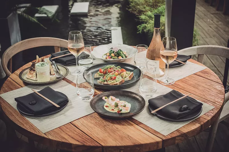 Image: Shareable brunch dishes at Mila Miami.