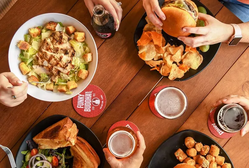 Image: Funky Buddha Brewery has a kitchen inside its Oakland Park production brewery.