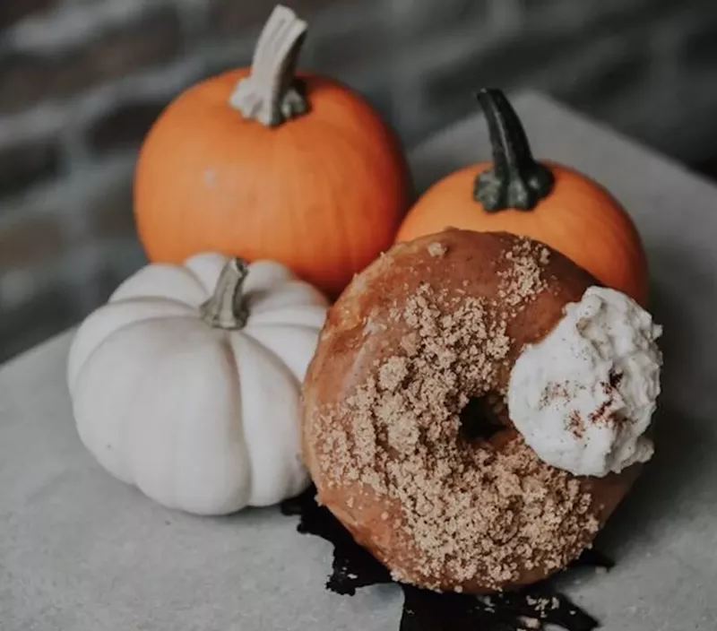 Image: Pumpkin doughnuts
