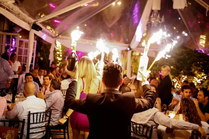 Image: Ring in 2022 with Villa Azur's "Fifty Shades" party.