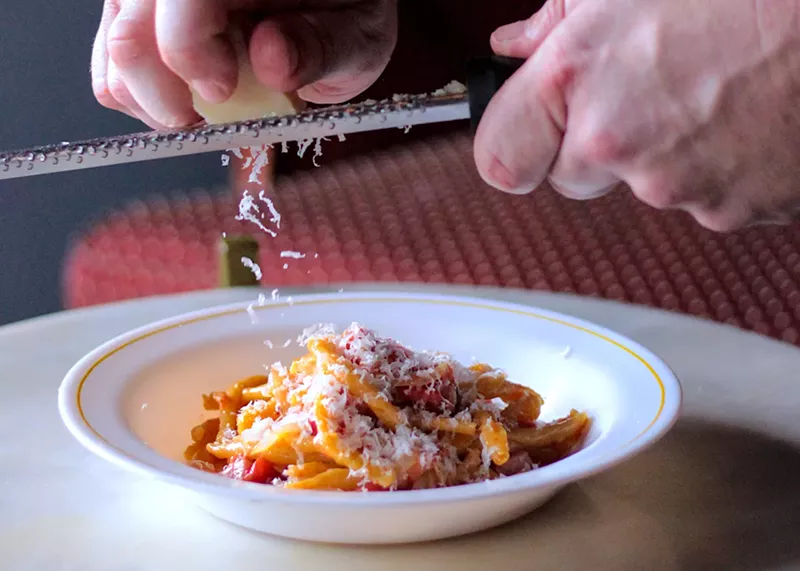 Image: Miami chef Michael Beltran has opened the Gibson Room, an upscale cocktail bar and restaurant in Coral Way.
