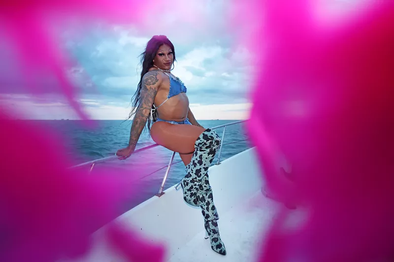 Image: Miss Toto at sea