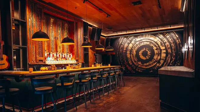 The bar at Mode in downtown Miami