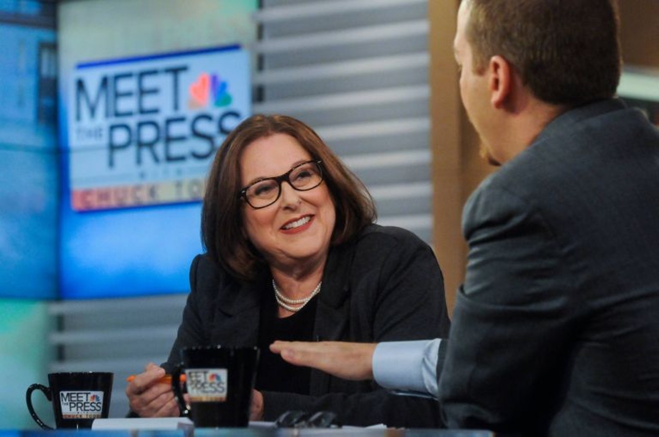 Carol Rosenberg, who will be leaving the Miami Herald, on Meet the Press.