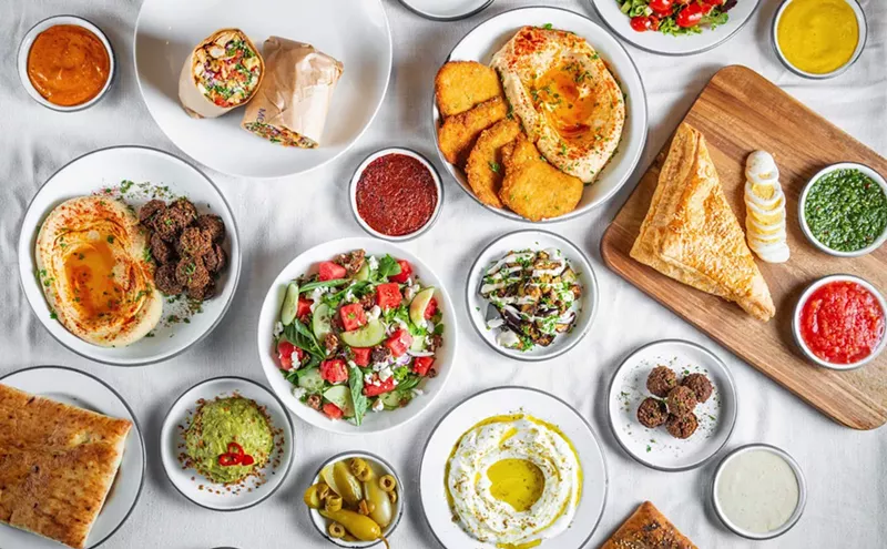 Image: Israeli Food in Downtown