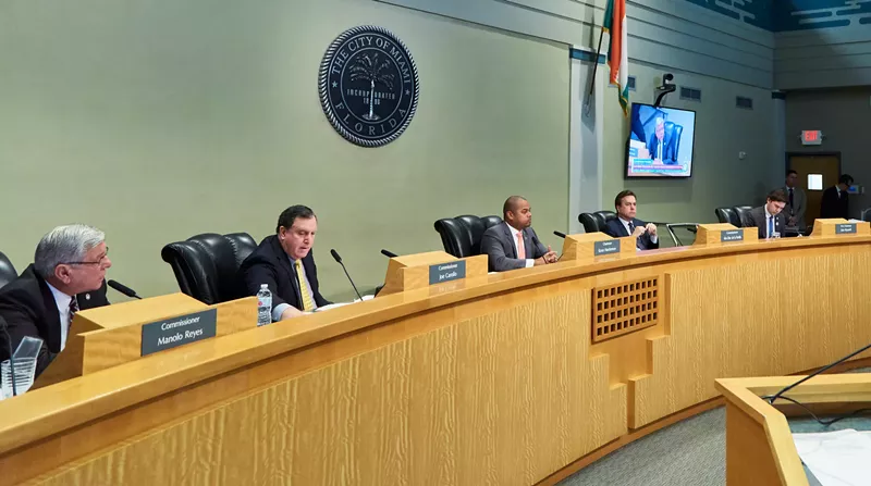 Image: As many as four of Miami's five city commissioners could be targeted in a new mass recall campaign.