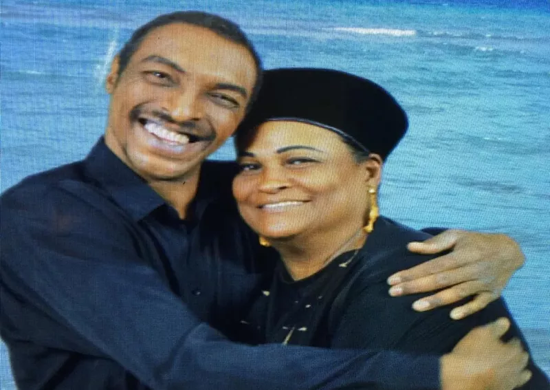 Image: Muhammad Ali Jr. with his mother, Khalilah.