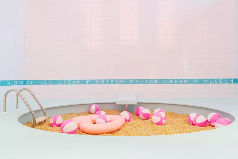 Image: Will the Museum of Ice Cream be able to withstand the Miami heat?