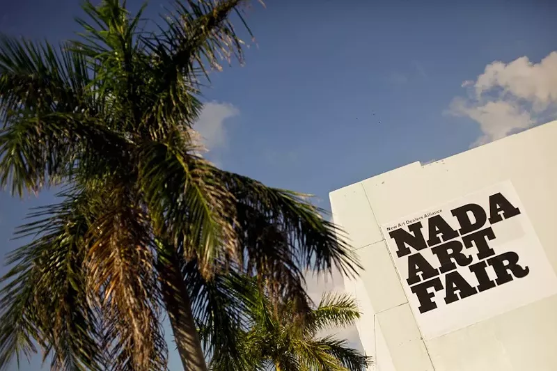 Image: NADA Miami art fair in its previous home at the Deauville.