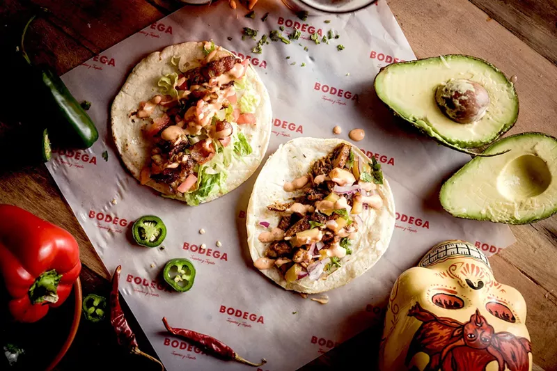 Image: Tacos at Bodega.