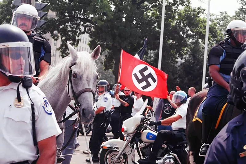 Image: The 2017 Unite the Right rally in Charlottesville, Virginia.