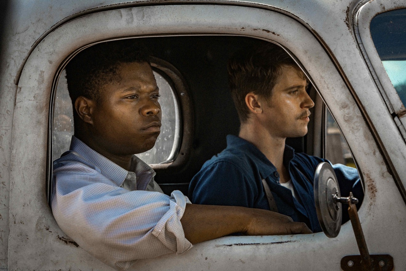 In Dee Rees’ gorgeous Mudbound, Jason Mitchell (left) and Garrett Hedlund play characters who, after returning home from World War II, become friends but have to fight their own personal battles in the Mississippi Delta.