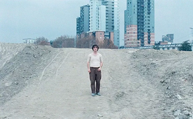 Image: Adriano Tardiolo plays the angel-faced title character, a lanky naif who rarely speaks, is prone to extended stupors and has the dreamy look of Elijah Wood’s Frodo Baggins, in Alice Rohrwacher's Happy as Lazzaro.