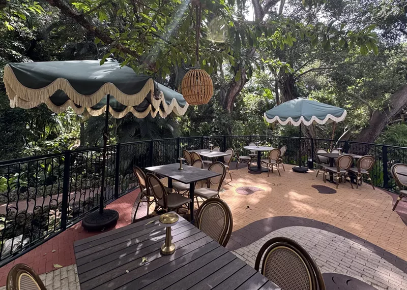 Image: New Pinecrest Gardens bistro Bohemian Spark Café might be the most beautiful new restaurant in Miami, which is surrounded by nature and is child-friendly.
