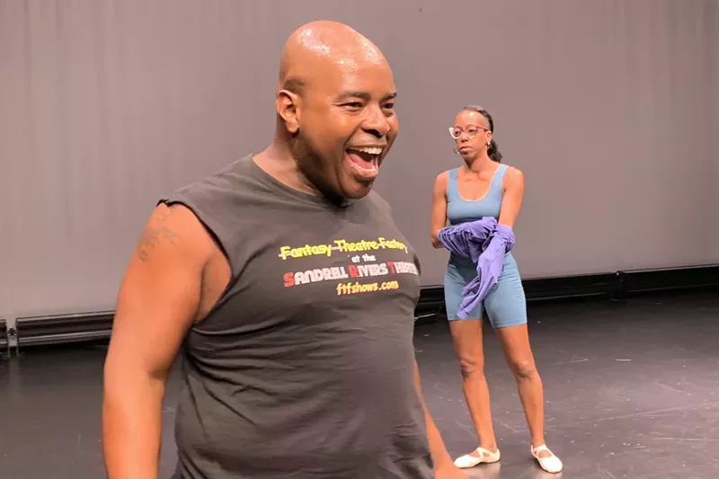 Image: Luckner "Lucky" Bruno brings his original production, "Black Popcorn," to the Sandrell Rivers Theater on September 16 and 17.