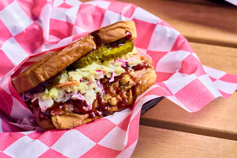 Image: New barbecue pop-up Captain's BBQ at Casa La Rubia brewery in Wynwood is making some of the best barbecue in Miami, blending Texas smoke with Cuban flavors.