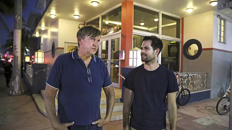 Image: John Deutzman and Michael DeFilippi founded the Facebook group Miami Beach Crime Prevention and Awareness.