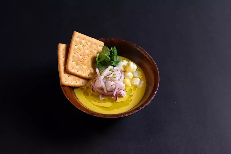 Image: Ceviche from the Oyster Bar in Coconut Grove