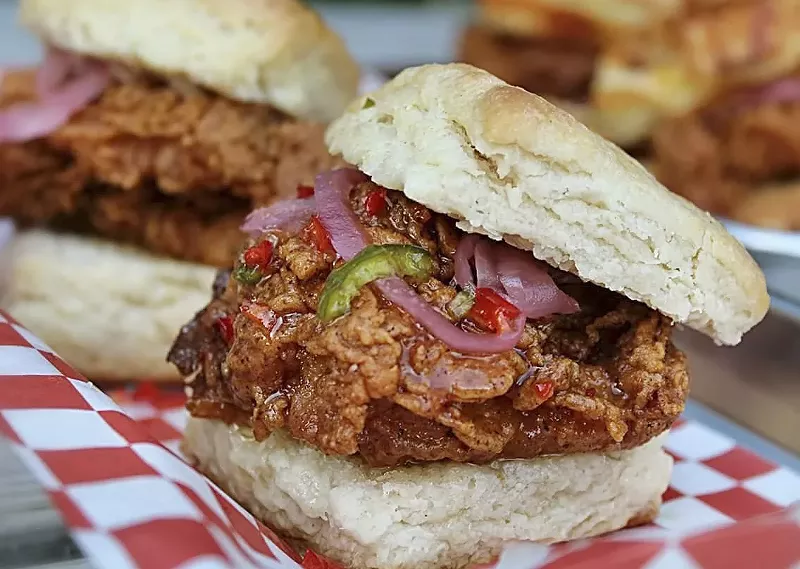Image: Coop's satisfying fried chicken.