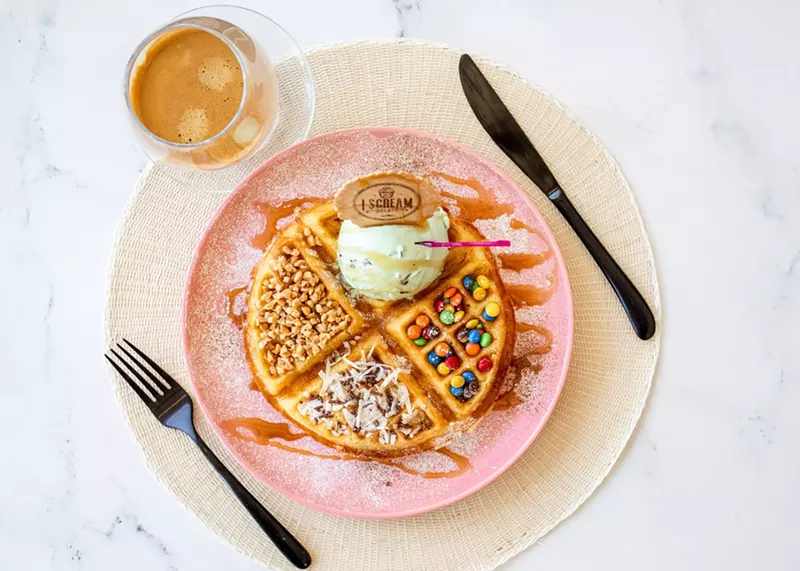 Image: A new gelato shop that offers more than just gelato has opened in South Beach.