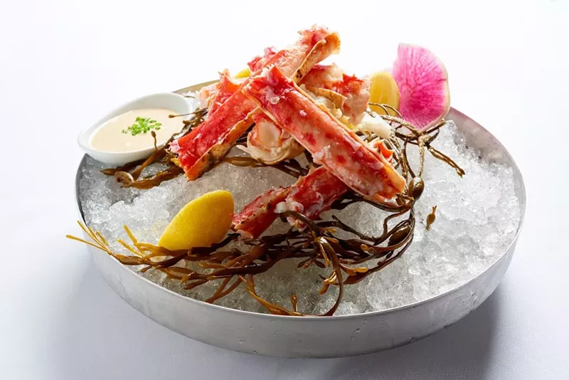 Image: Alaskan king crab at Diplomat Prime.