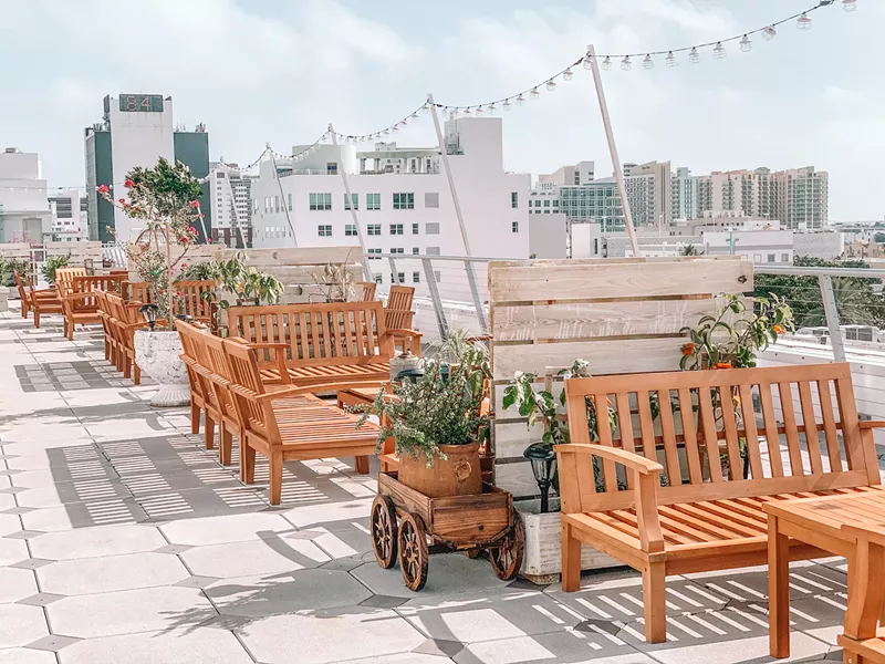 Image: The Nest rooftop in South Beach