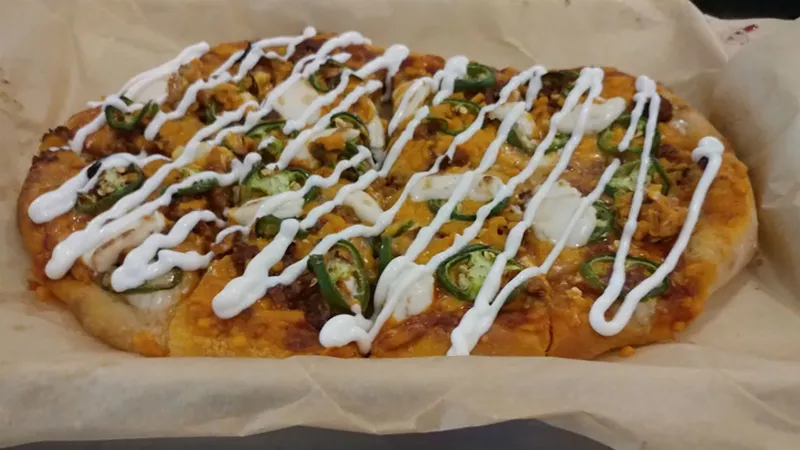 Image: Next Generation Pizza's Enchilada Alor pie.