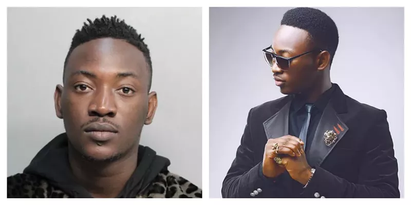 Image: Nigerian pop star Dammy Krane faces felony charges in Miami-Dade for allegedly using fake credit cards to book a private jet.