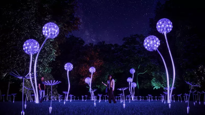 Image: It's a sea of orbs.