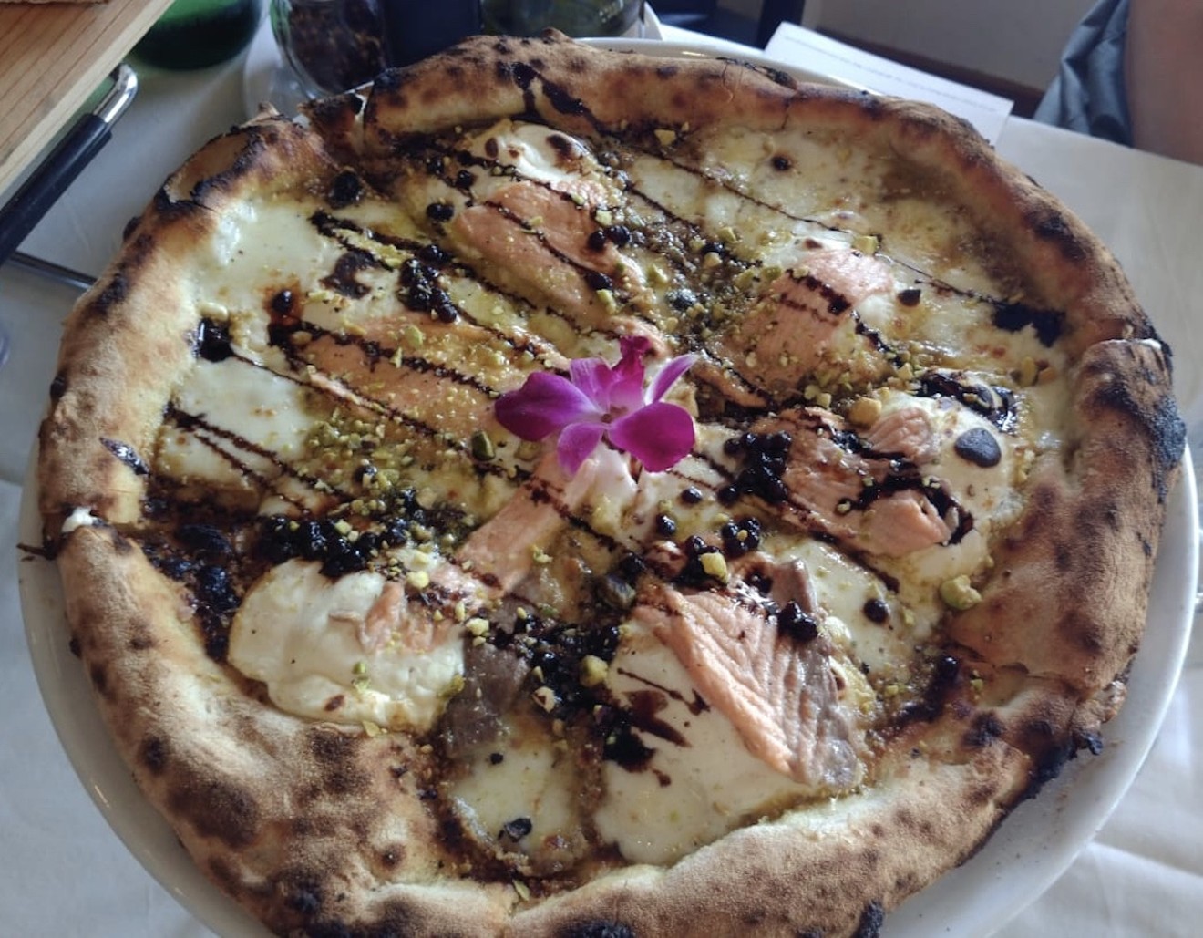 Vianello pizza at New Capri Style.