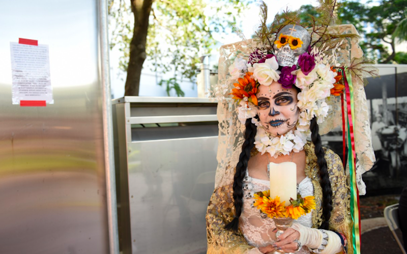 Image: Fort Lauderdale hosts one of the largest Day of the Dead events in the United States.