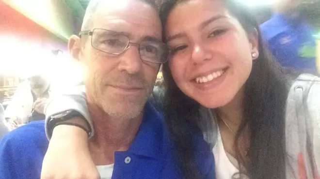 Gabriela Cueli and her father Osvaldo Cueli