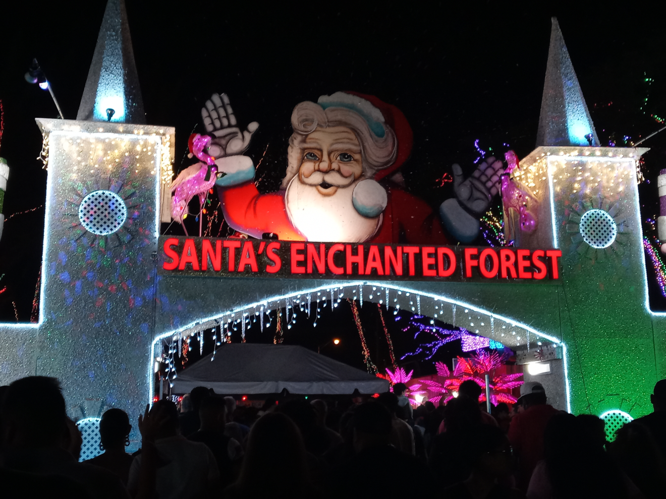 Santa's Enchanted Forest, formerly located at Tropical Park, now has a new home in Hialeah Park on E. Fourth Avenue. Not everyone is saying, "Ho, ho, ho," though.