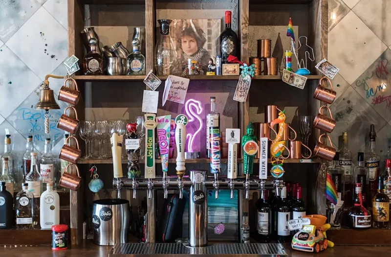 Image: Beer and booze at Bob's Your Uncle.