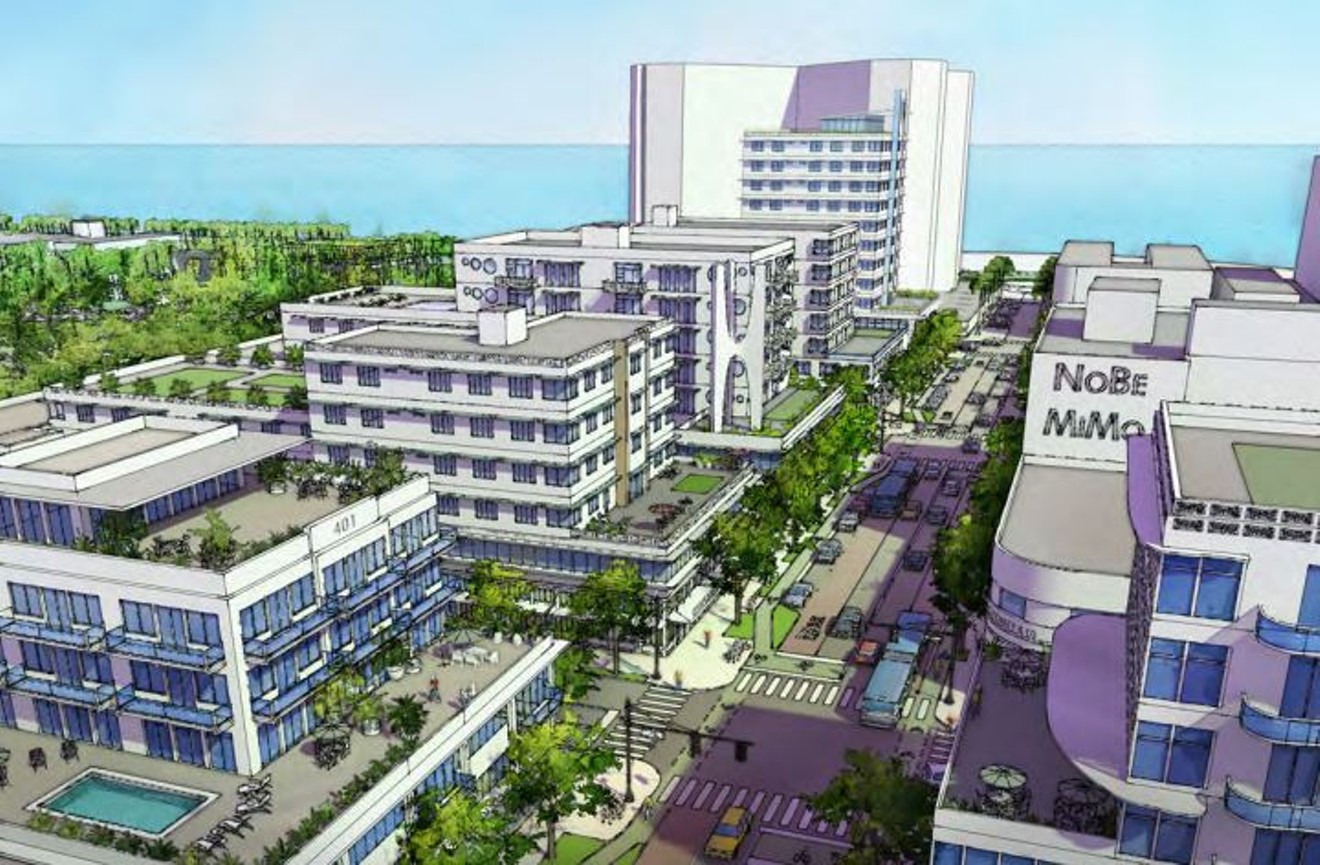 Rendering of North Beach Town Center