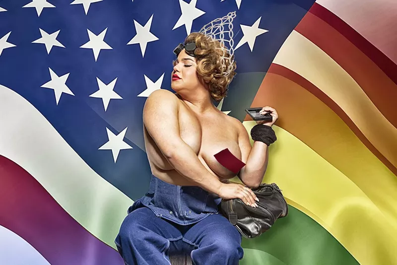Image: "Rosie the Riveter," coming to Nude Nite this week.