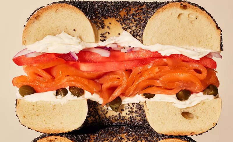 Image: bagel and lox