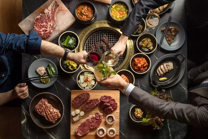 Image: "The Butcher's Cut allows newbies the ease of ordering a prix-fixe meal that offers the best of Cote's menu for $54 per person.