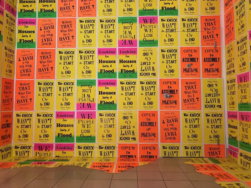 Image: “Displacement Posters" programming brings attention to climate change's role in gentrification.