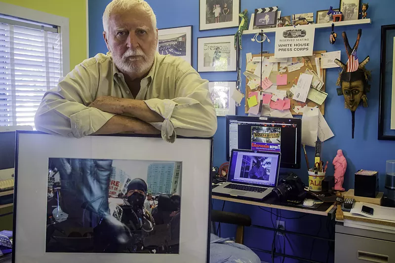 Image: Al Crespo at home in 2013