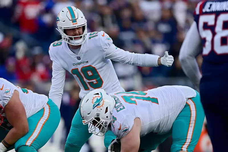 Image: New QB, who dis? Meet Skylar Thompson, Miami Dolphins third- second- first-string quarterback.