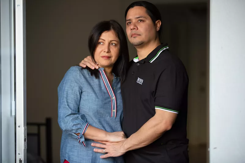 Image: Martha Plaza Cevallos and her husband, Carlos Badillo, were nearly killed in the FIU bridge collapse on March 15, 2018.