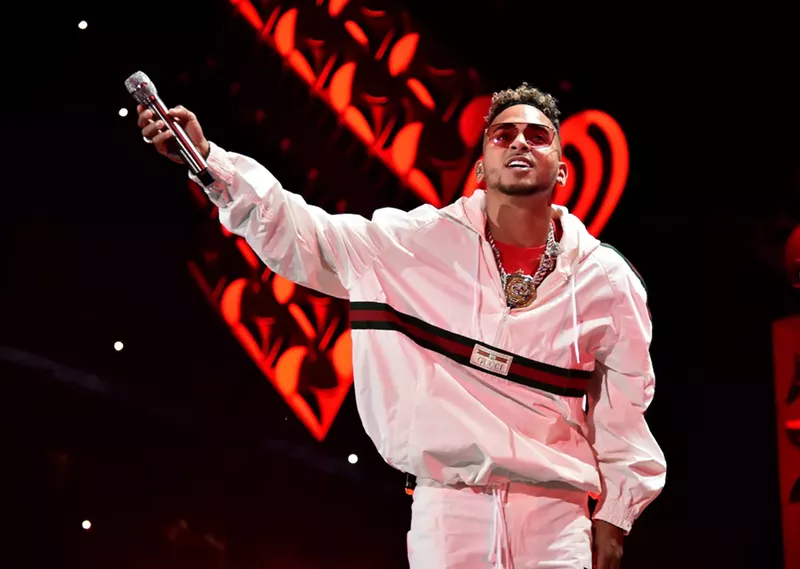 Image: Ozuna stole the spotlight at iHeartRadio's Fiesta Latina in Miami.