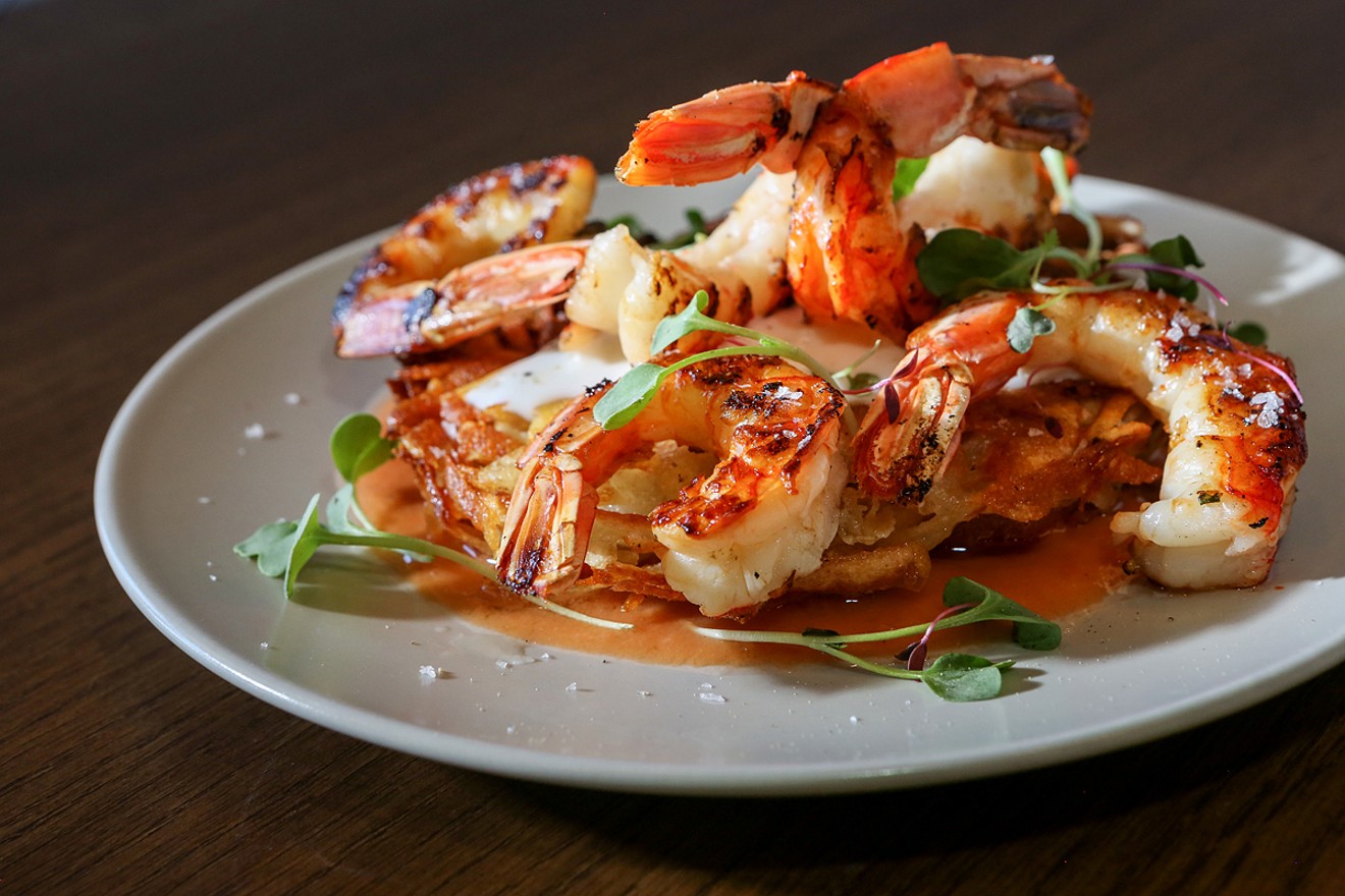 Shrimp r&ouml;sti. See more photos from Paon Eatery.