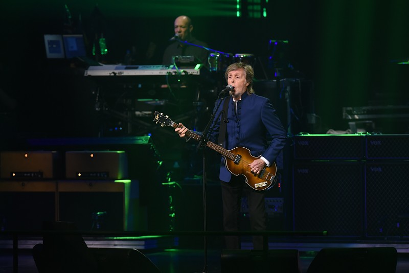 Paul McCartney brought his vast catalog to Hard Rock Live. See more photos of Paul McCartney's performance here.